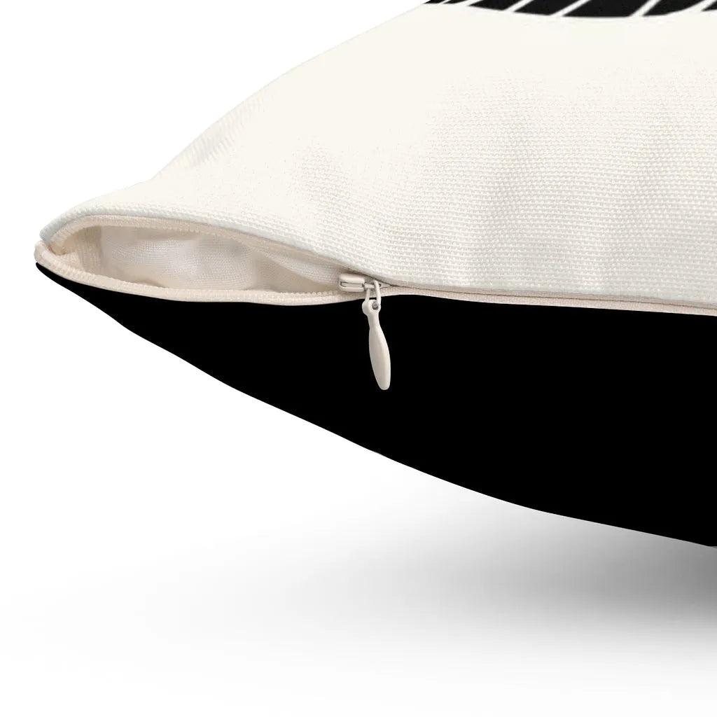 Black Fish Summer Throw Pillow Cover - Festive Fit Home