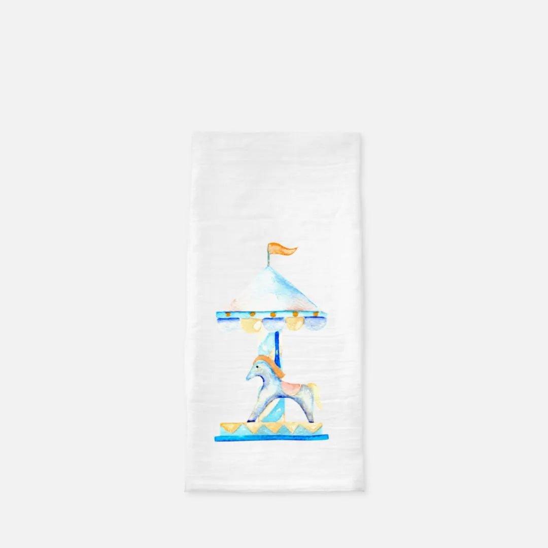 Carousel Tea Towels (Set of 2) - Festive Fit Home
