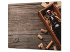 Charcuterie Board - Wine and Corks | Party Serving Tray & Platter - Festive Fit Home