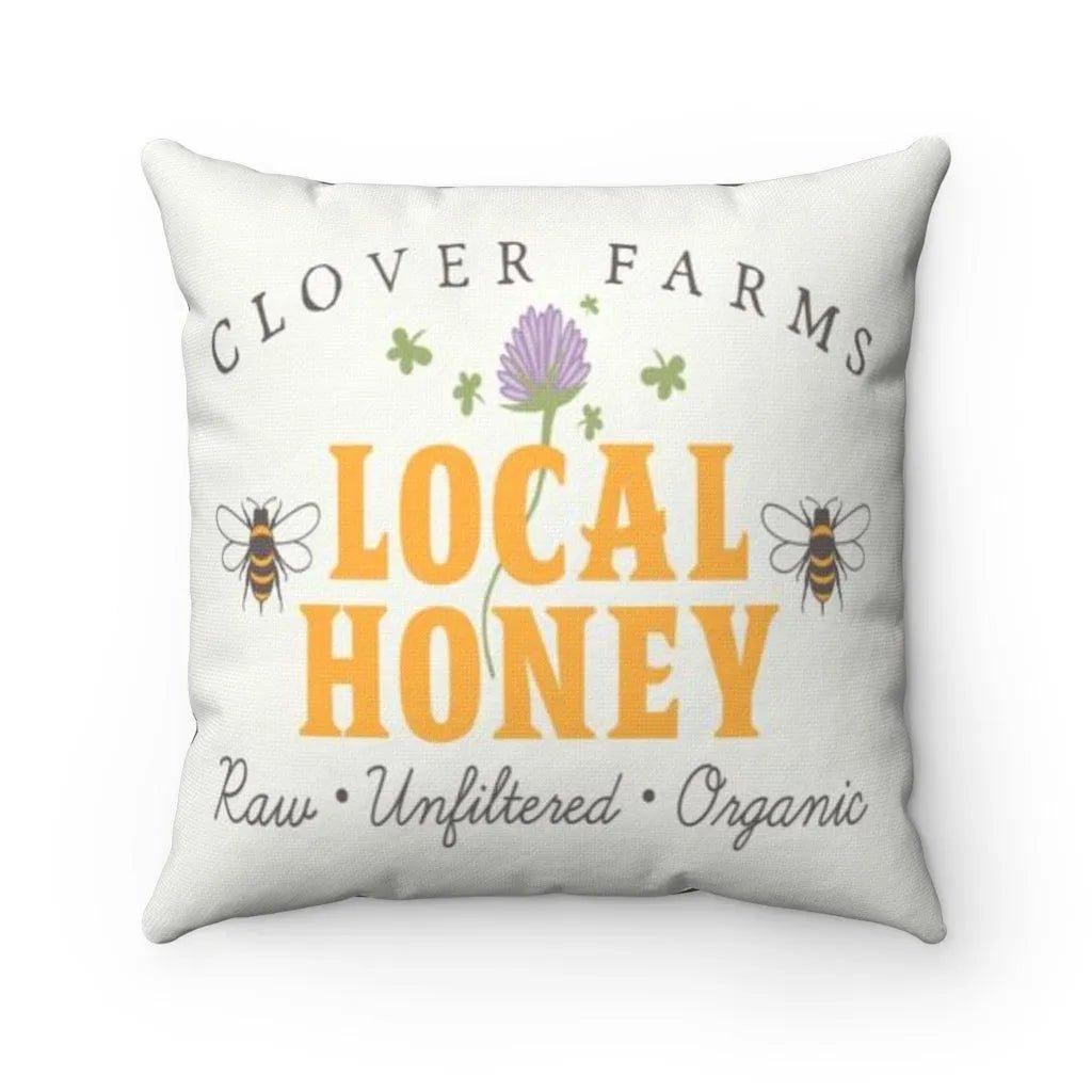 Clover Farms Local Honey Pillow Cover - Festive Fit Home