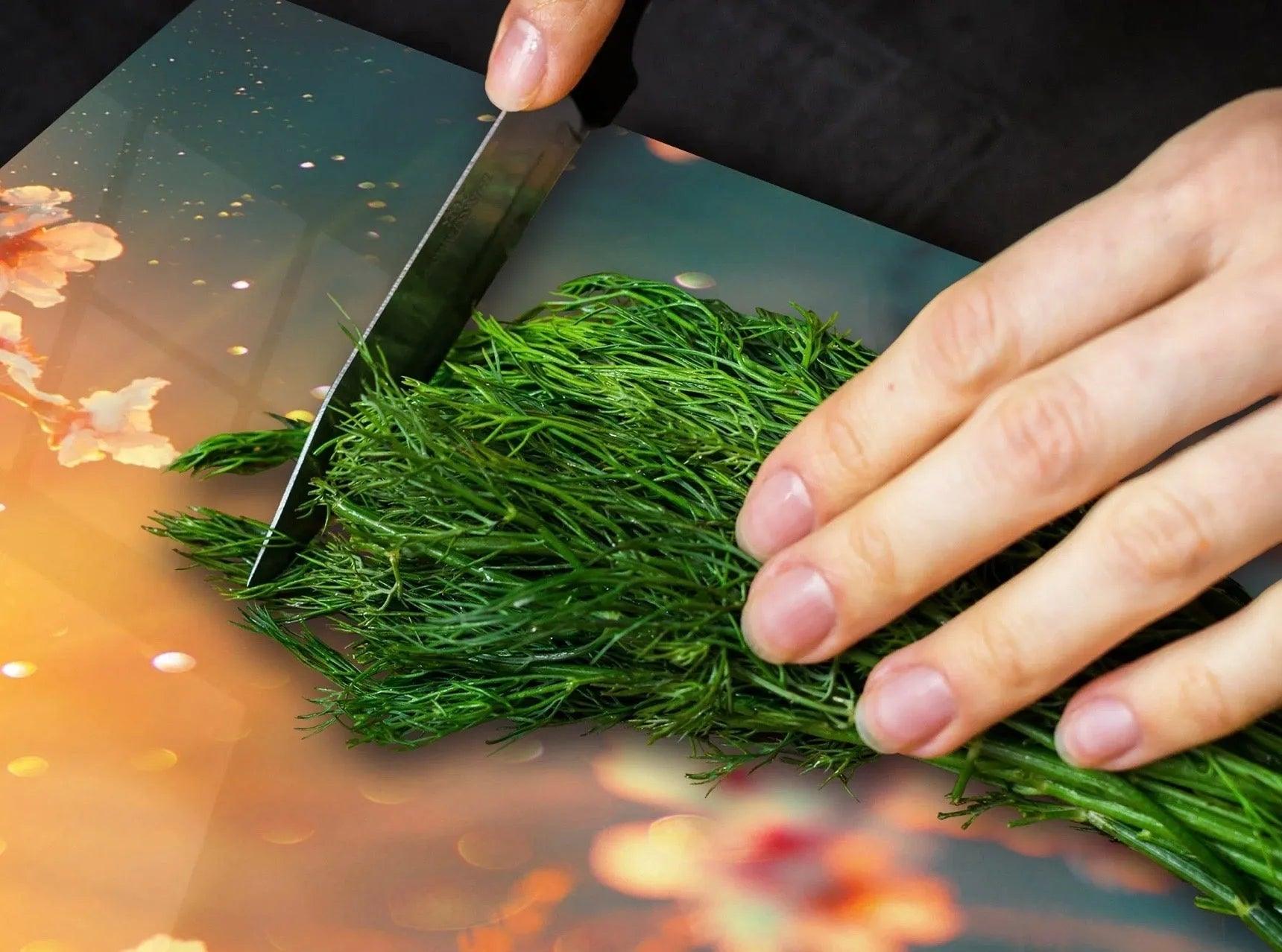 Cook Top Cover - Morning Blooms | Gas and Electric Burner Cover | Noodle Board - Festive Fit Home