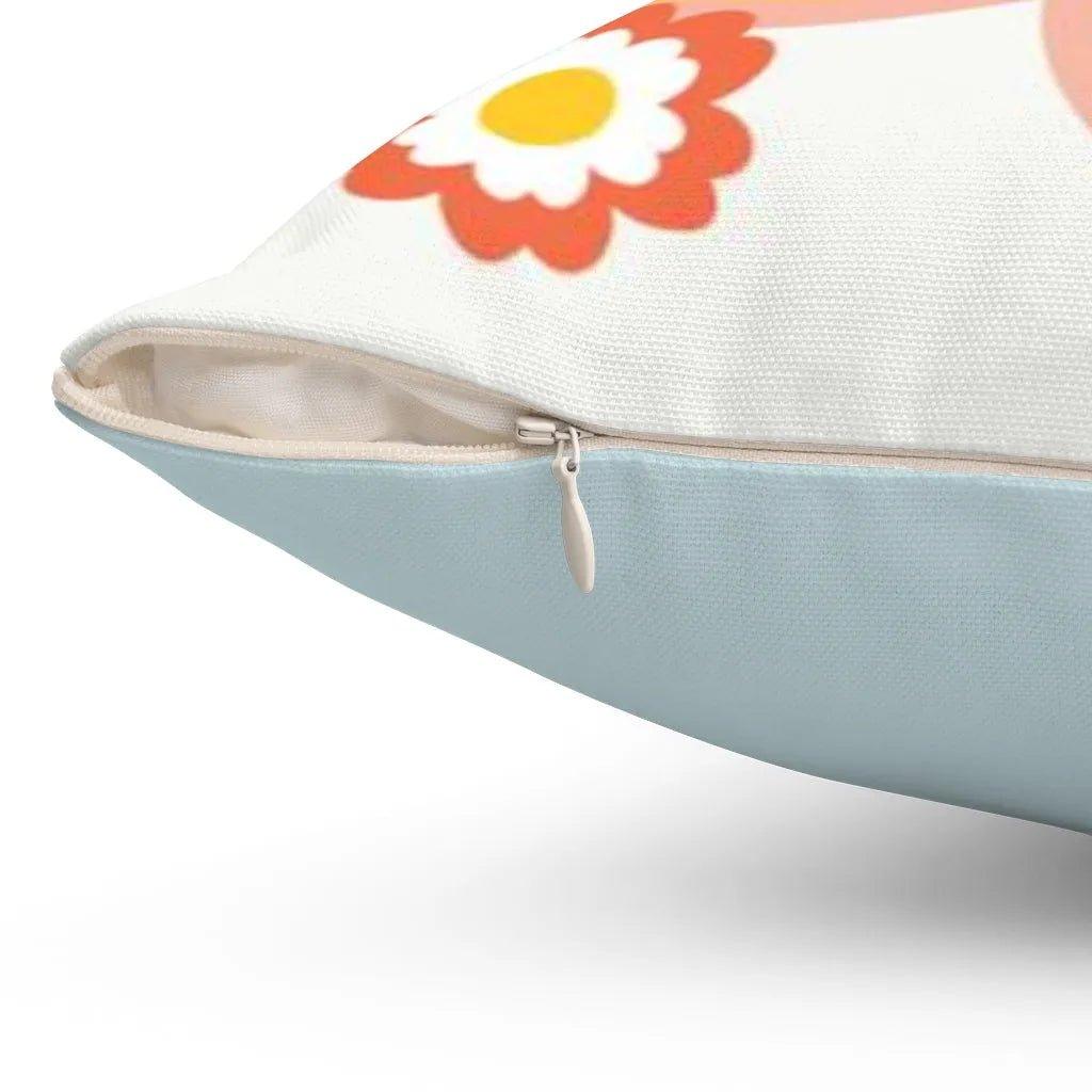 Easter Throw Pillow Cover "HOME" Easter Egg - Festive Fit Home