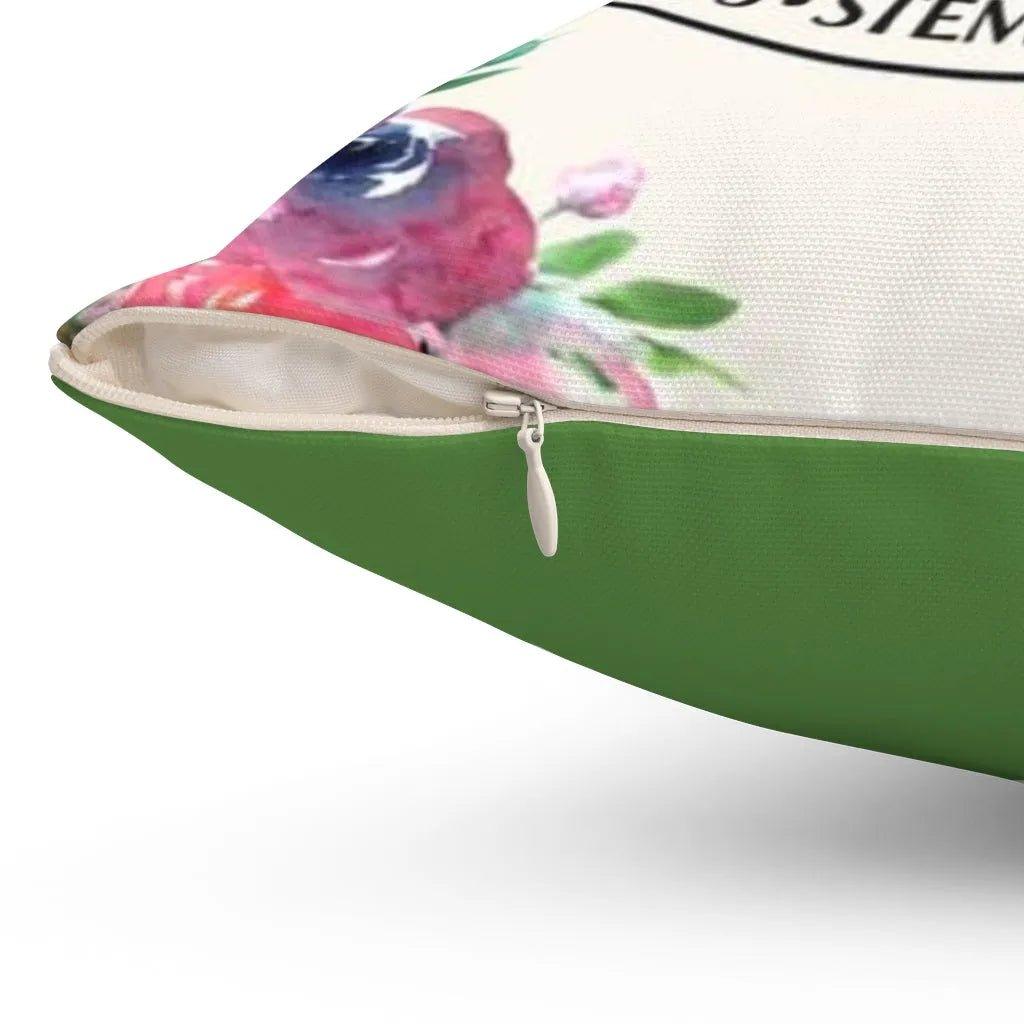 Fresh Flower Market Throw Pillow Cover - Festive Fit Home