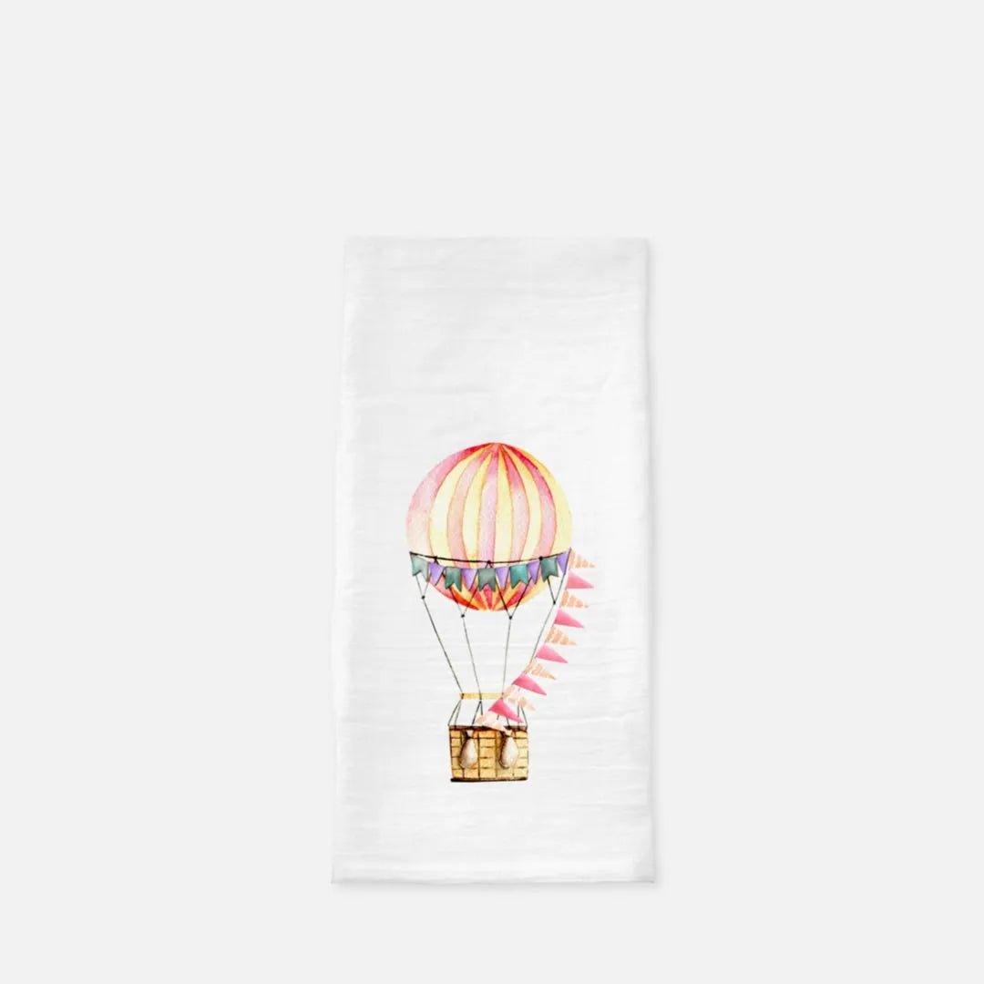 Hot Air Ballon Tea Towels (Set of 2) - Festive Fit Home