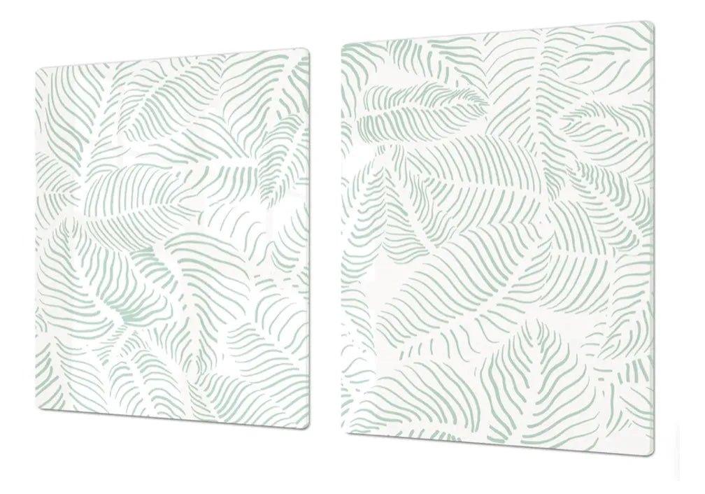 Noodle Board - Palms | Gas & Induction Cook Top Cover | Burner Covers - Festive Fit Home