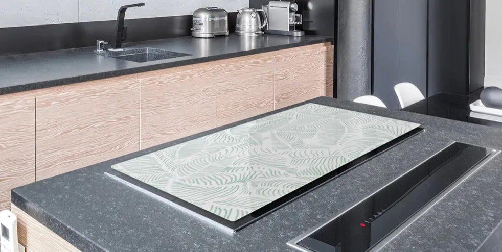 Noodle Board - Palms | Gas & Induction Cook Top Cover | Burner Covers - Festive Fit Home