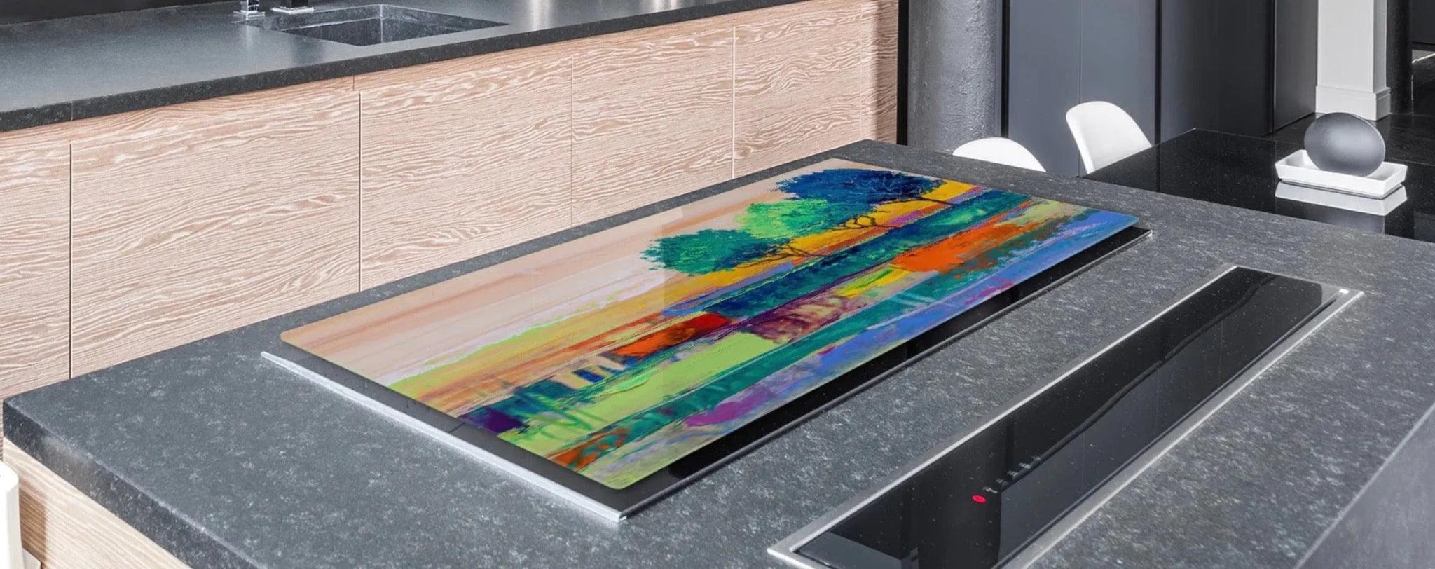 Noodle Board - Vivid Landscape | Gas & Induction Stove Top Cover - Festive Fit Home
