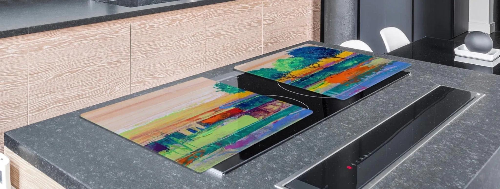 Noodle Board - Vivid Landscape | Gas & Induction Stove Top Cover - Festive Fit Home