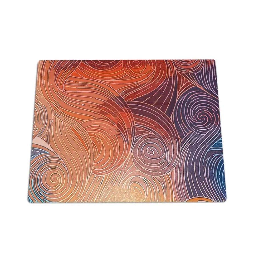 RV Small Stove Top Cover & Cutting Board - Warm Winds - Festive Fit Home