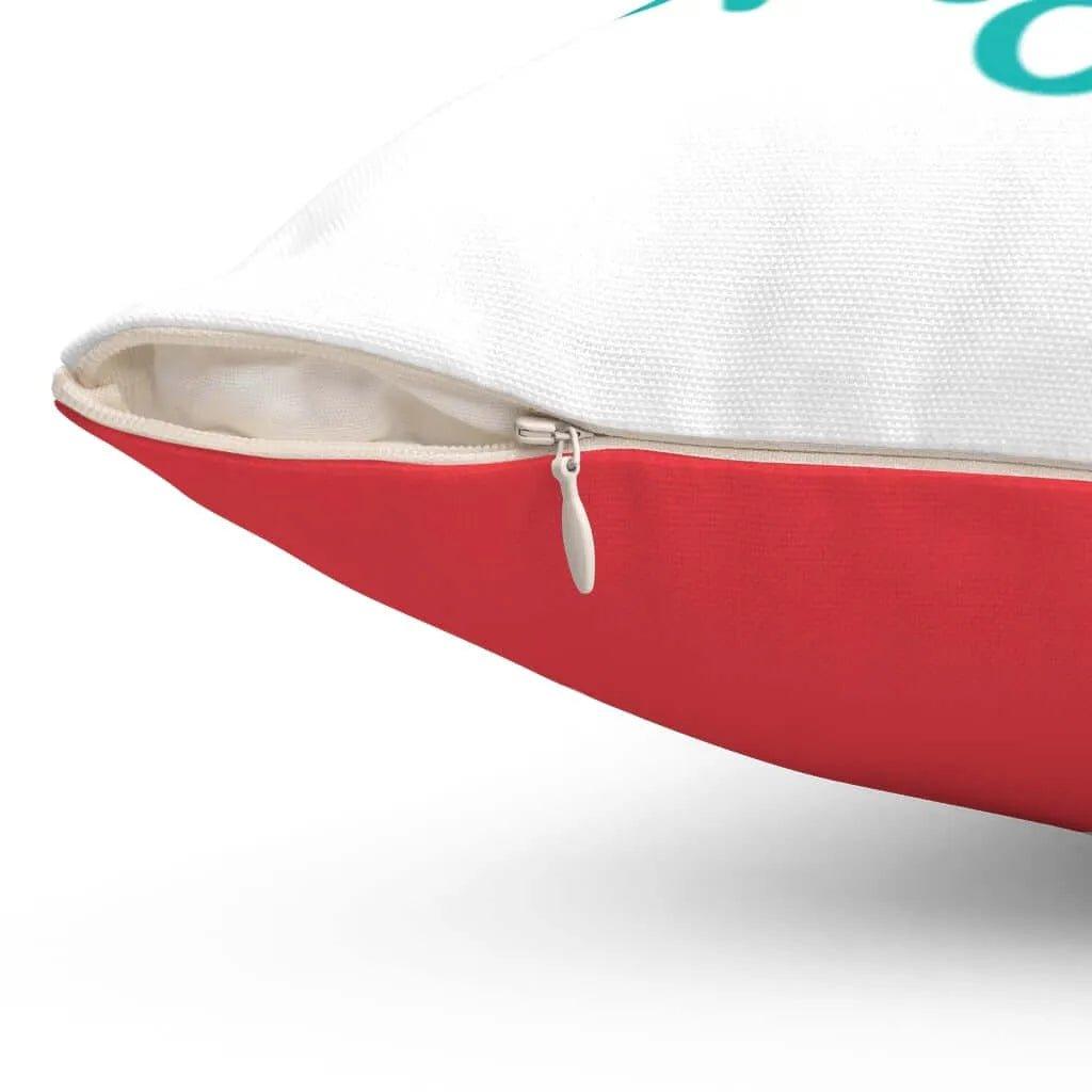 Sandy and Bright Christmas Throw Pillow Cover - Festive Fit Home