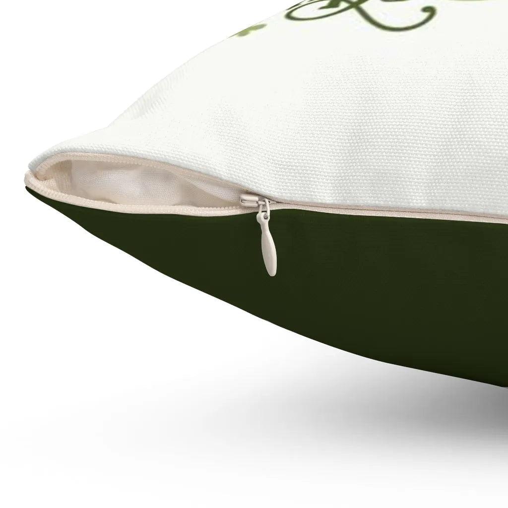 St. Patrick's Day Pillow Cover - Luck Truck - Festive Fit Home