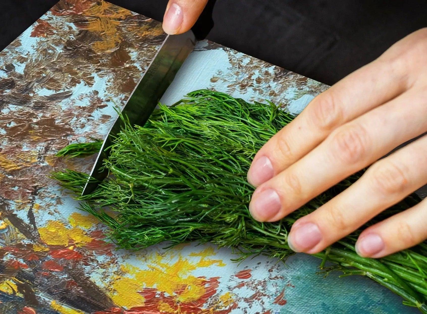 Stove Top Cover - Autumn Lake | Gas and Induction Cook Top Cover | Charcuterie Board - Festive Fit Home