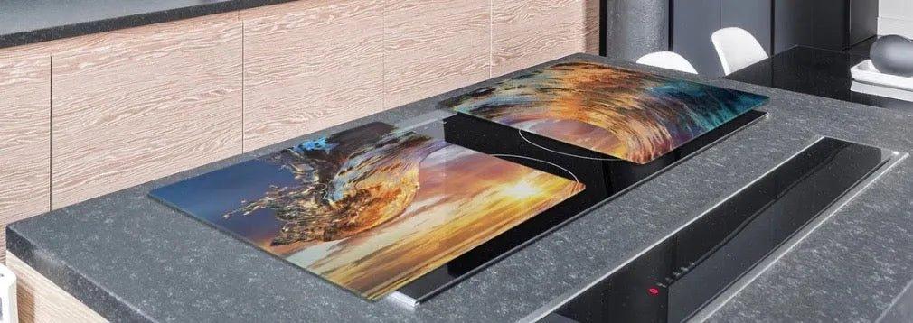 Stove Top Cover - Big Wave | Gas & Electric Cook Top Cover | Noodle Board - Festive Fit Home