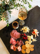 Stove Top Cover - Black Slate Style | Gas & Electric Cook Top Cover | Noodle Board - Festive Fit Home