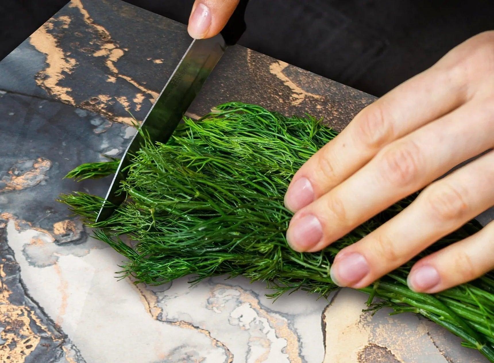 Stove Top Cover - Blue and Gold Glitz | Gas & Electric Cook Top Cover | Noodle Board - Festive Fit Home