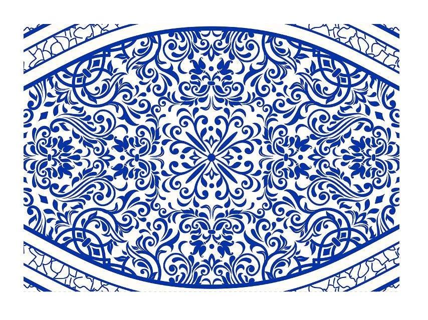 Stove Top Cover - Spanish Mosaic Glass | Noodle Board | Gas & Electric Cook Top Cover - Festive Fit Home