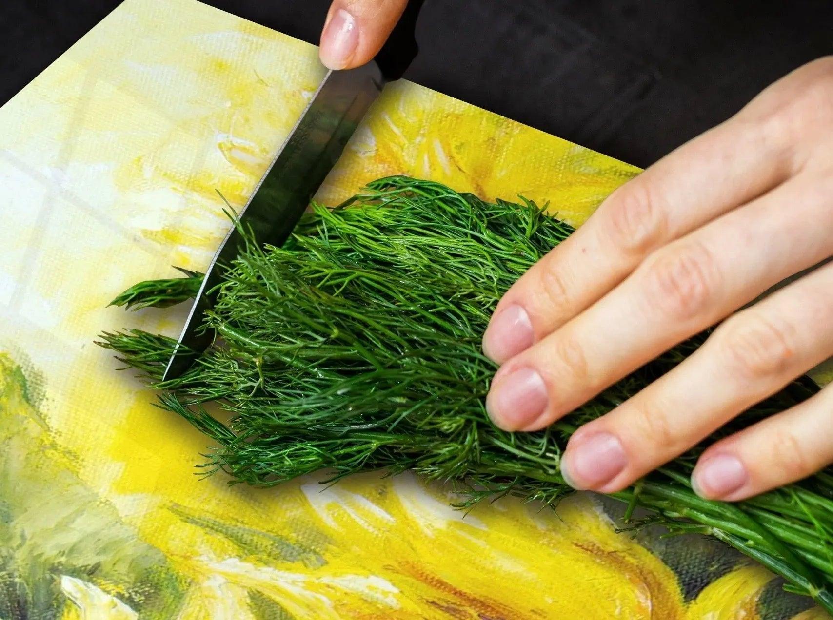 Stove Top Cover - Sunflowers | Gas & Induction Electric Cook Top Cover | Burner Cover - Festive Fit Home