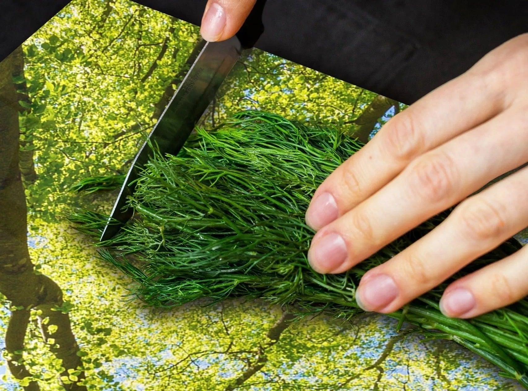 Stove Top Cover - Tall Trees | Noodle Board | Gas & Electric Cook Top Cover - Festive Fit Home