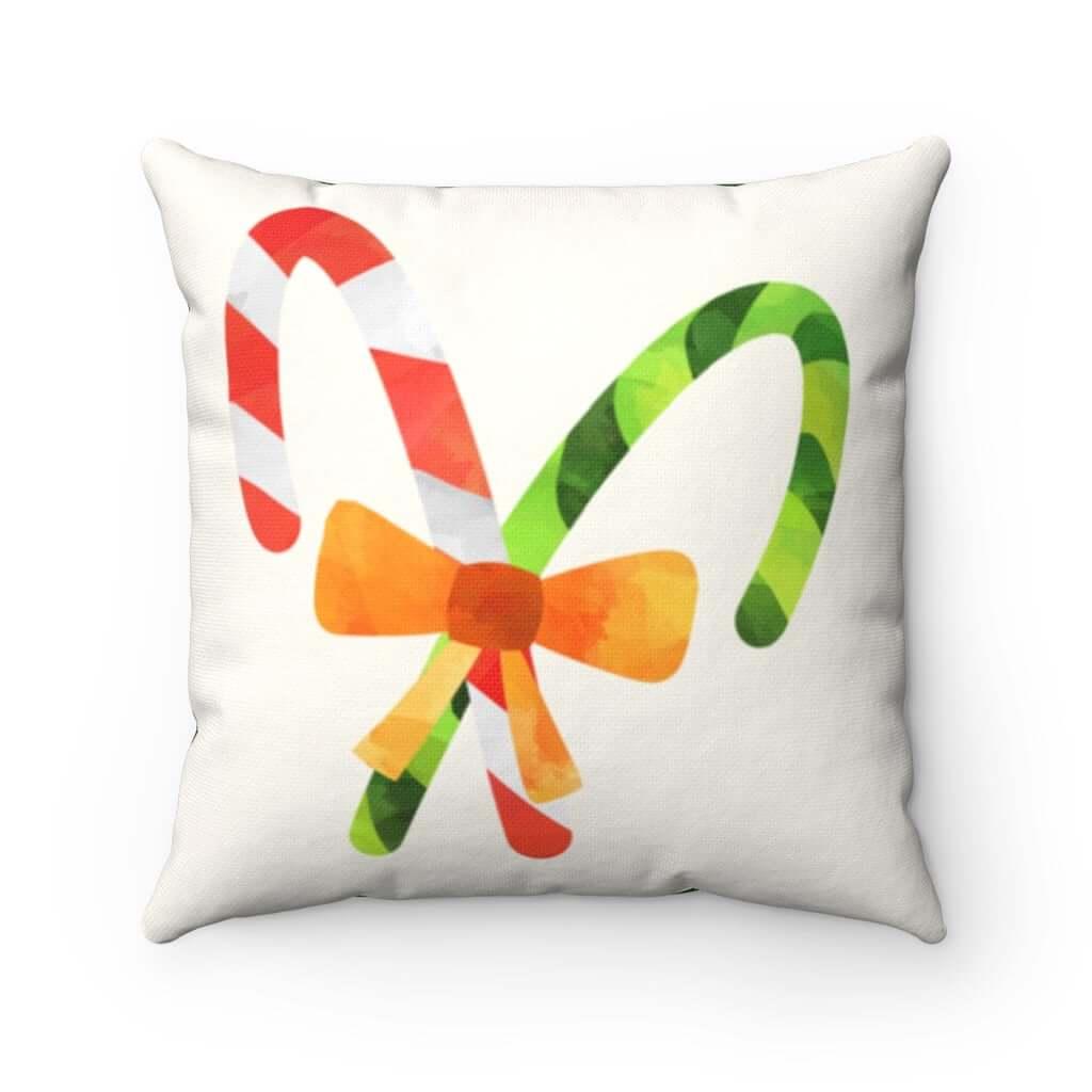 Christmas Desert Candy Canes Pillow Case - Festive Fit Home