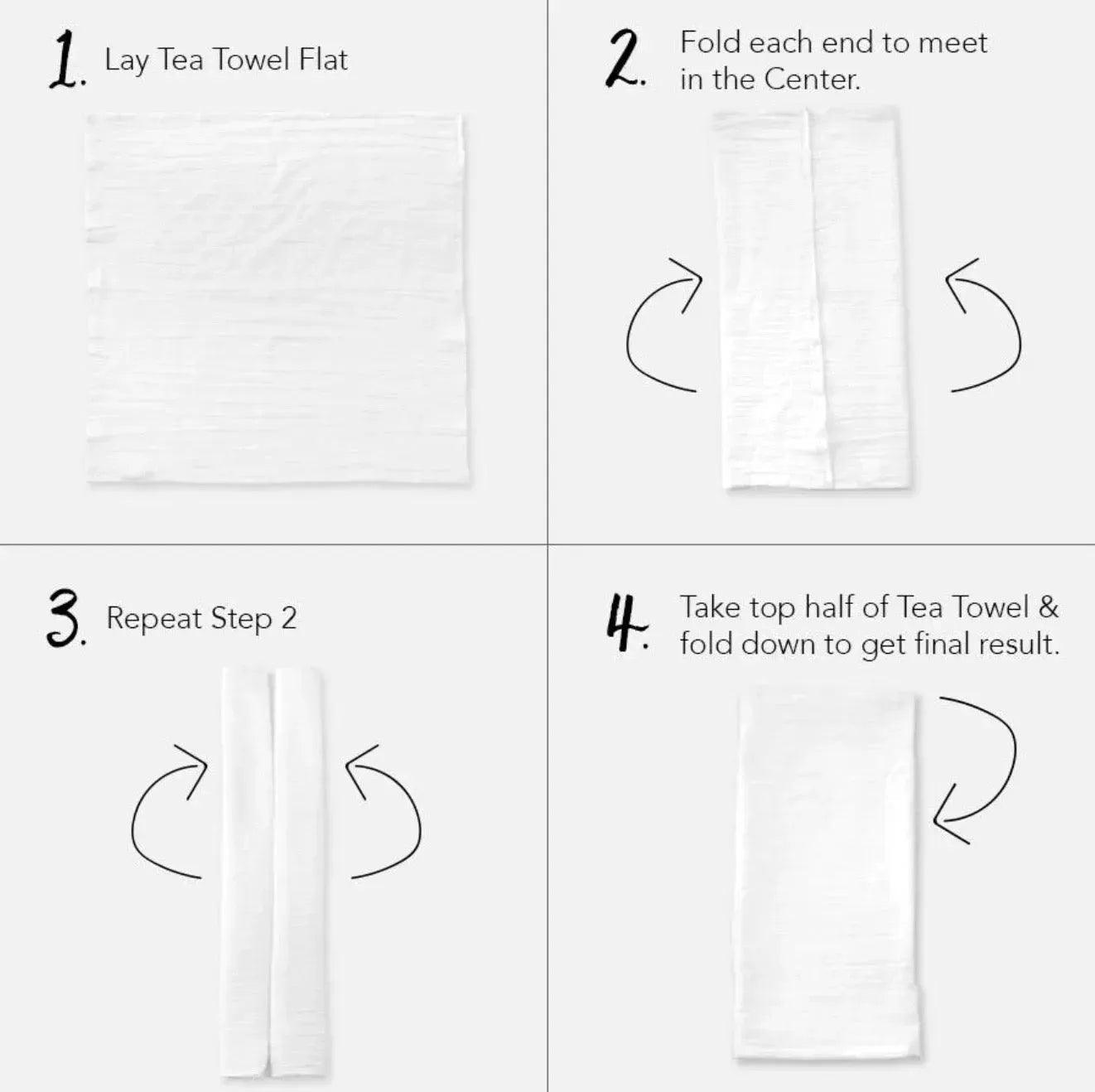 Lemons Tea Towels (Set of 2) - Festive Fit Home