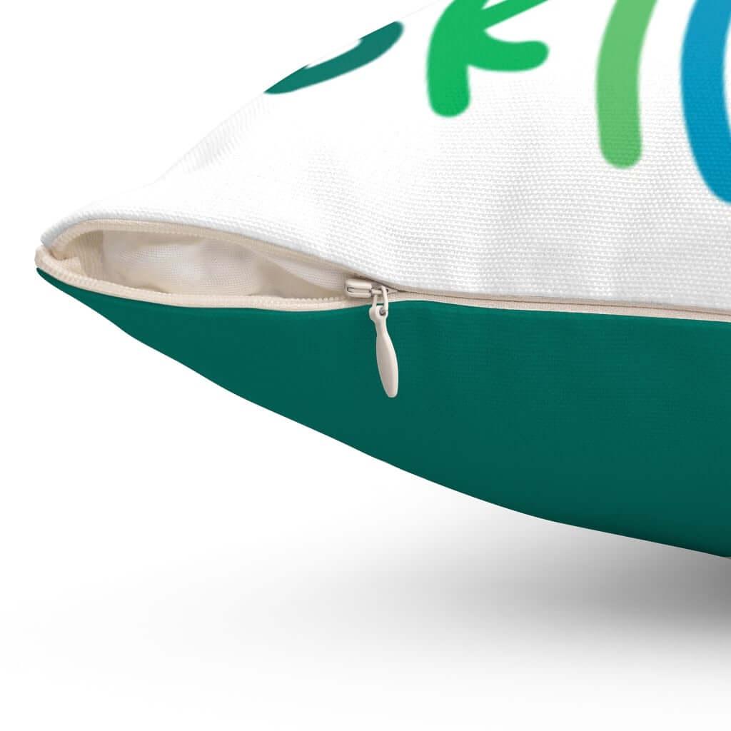 Merry and Bright Christmas Throw Pillow Cover - Festive Fit Home