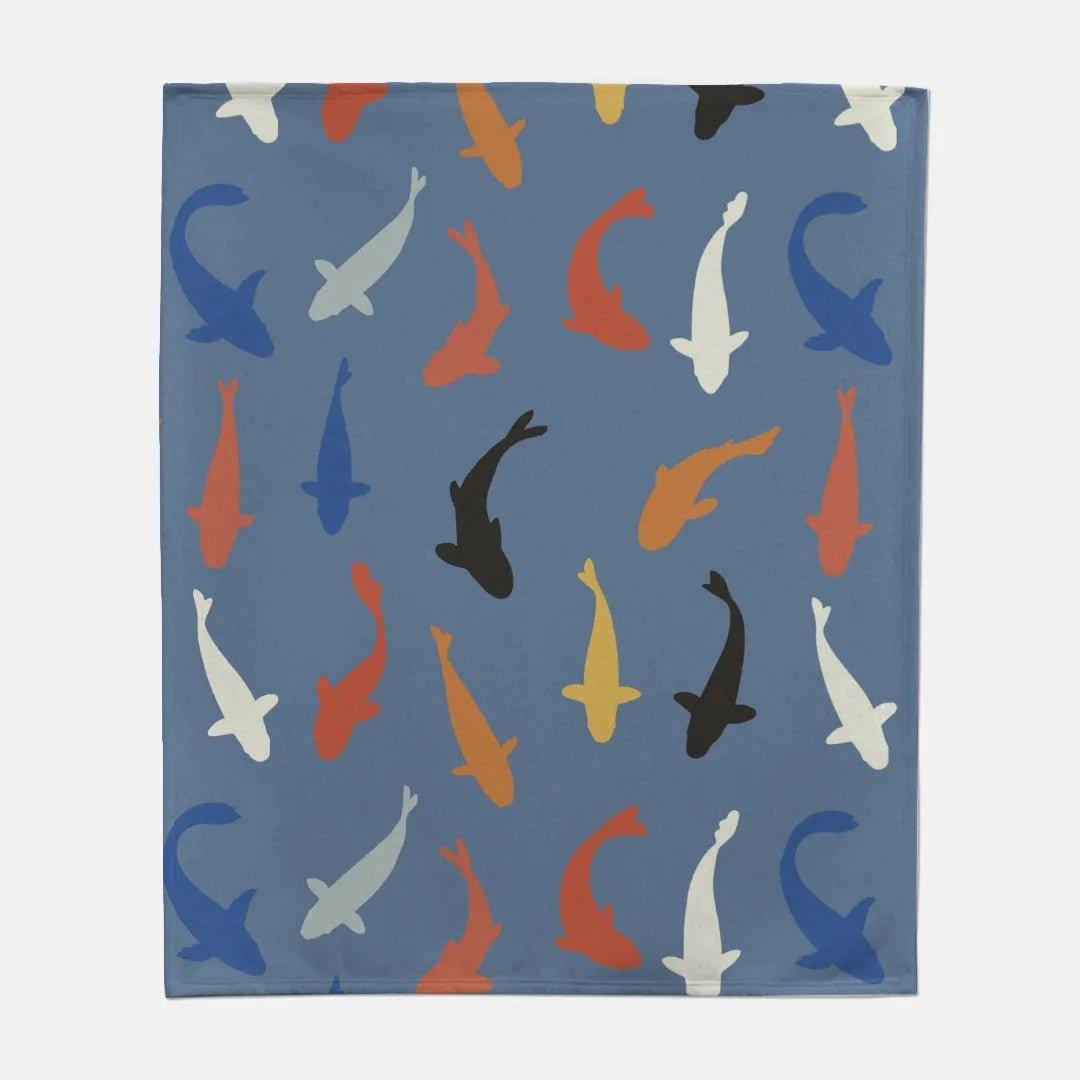 Sharkfest Sweatshirt Blanket - 50" x 60" - Festive Fit Home