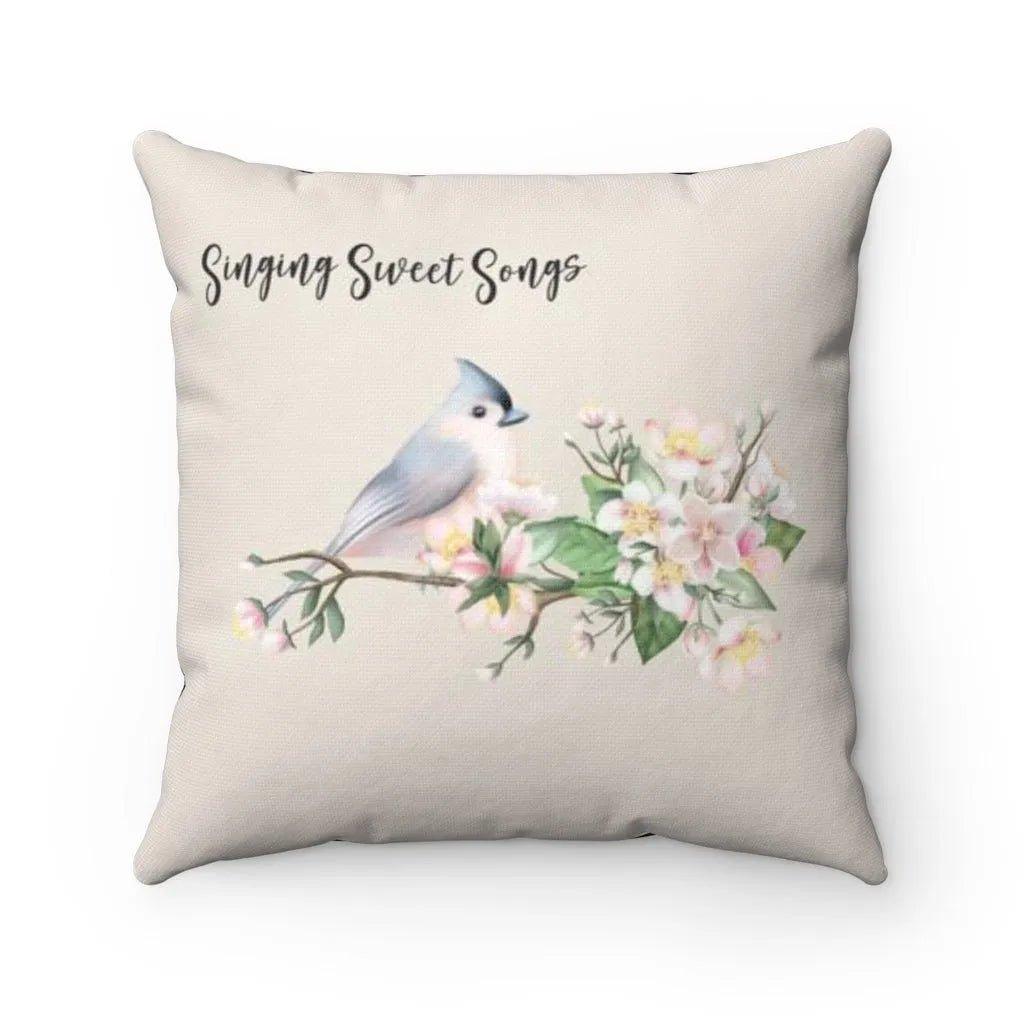 Singing Sweet Songs Pillow Cover - Festive Fit Home