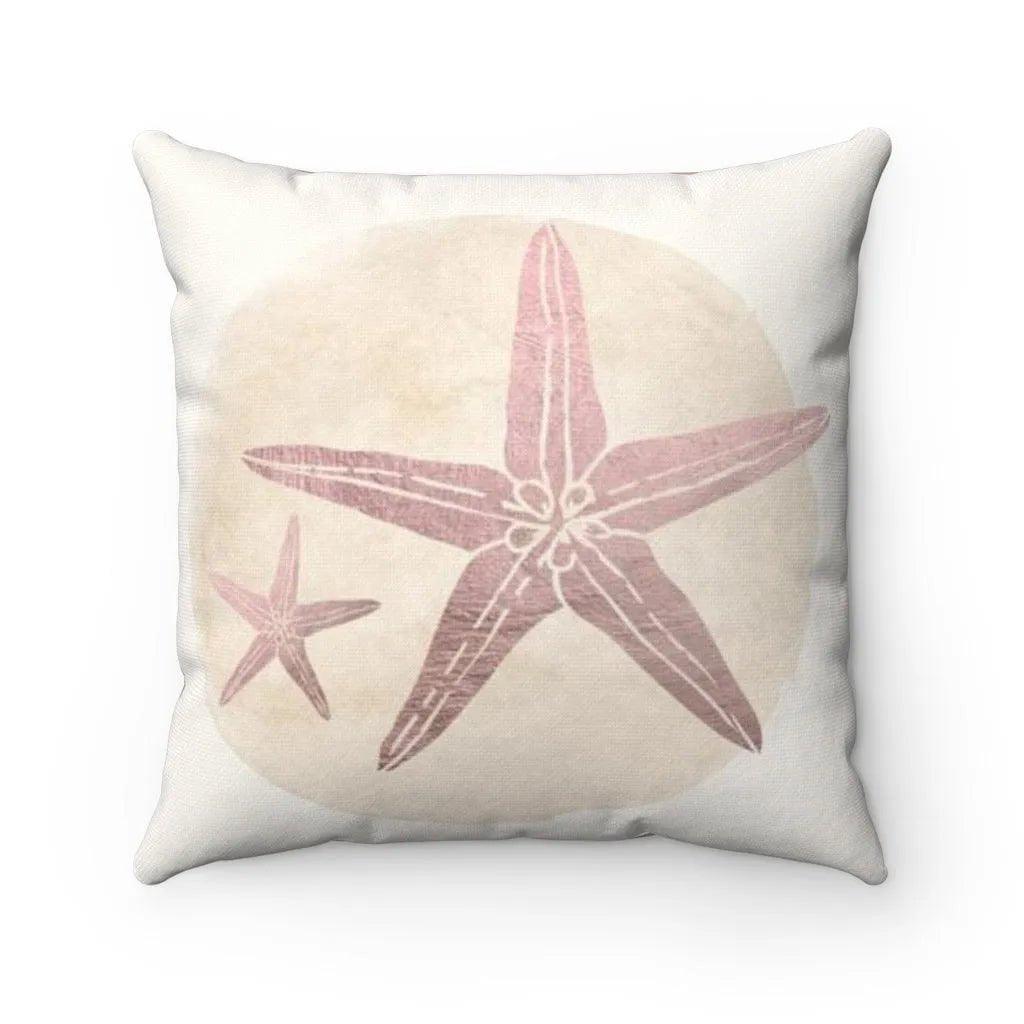 Starfish Throw Pillow Cover - Pink - Festive Fit Home
