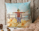 Autumn Scarecrow Throw Pillow Cover - Festive Fit Home