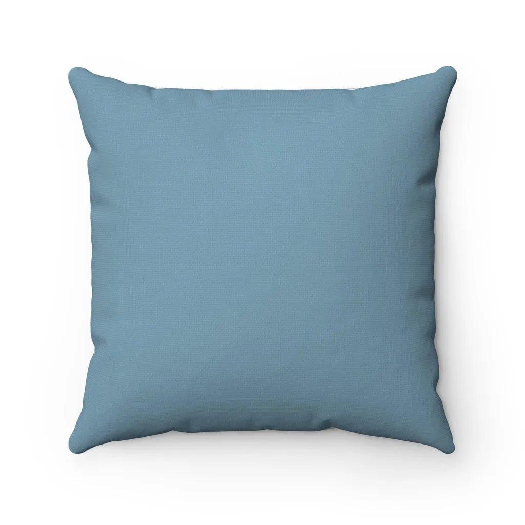 Blue Floral Throw Pillow Cover - Festive Fit Home