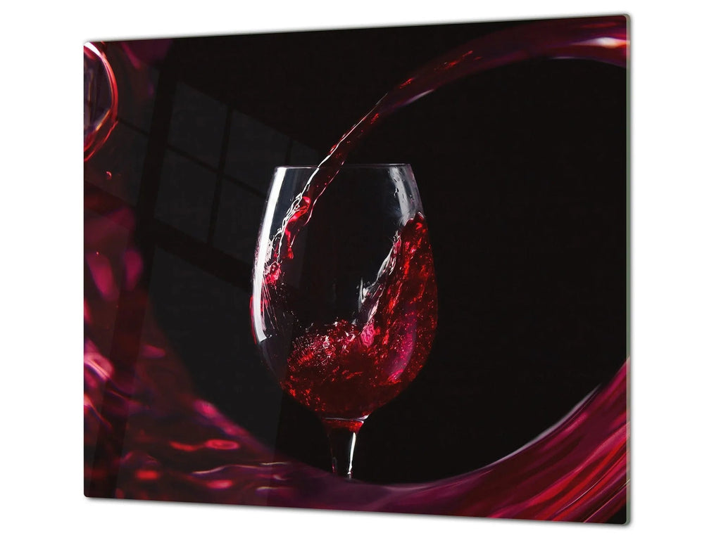 Charcuterie Board - Wine Splash | Cheese Board Serving Tray & Platter - Festive Fit Home