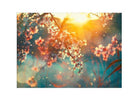 Cook Top Cover - Morning Blooms | Gas and Electric Burner Cover | Noodle Board - Festive Fit Home