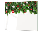 Holiday Serving Tray - Christmas Garland | Party Tray & Serving Platter - Festive Fit Home