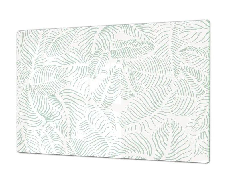 Noodle Board - Palms | Gas & Induction Cook Top Cover | Burner Covers - Festive Fit Home