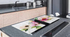 Noodle Board - Pink Bouquet | Gas and Electric Stove Top Cover | Burner Cover - Festive Fit Home