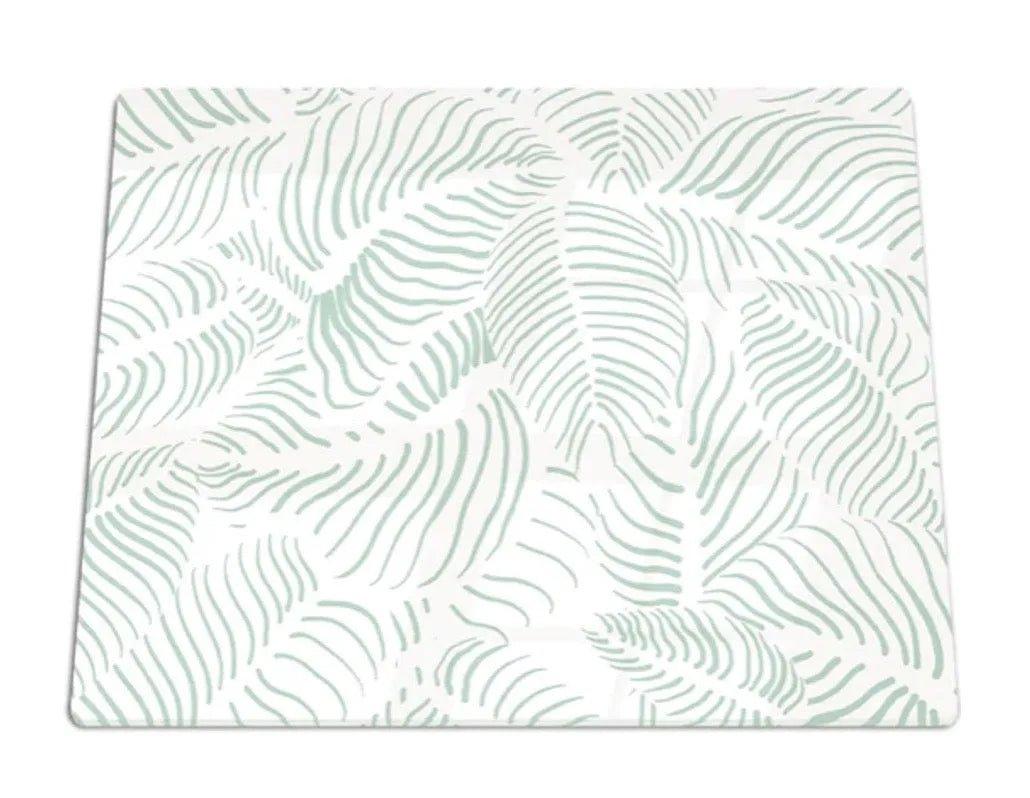 RV Small Stove Top Cover & Cutting Board - Abstract Leaves - Festive Fit Home