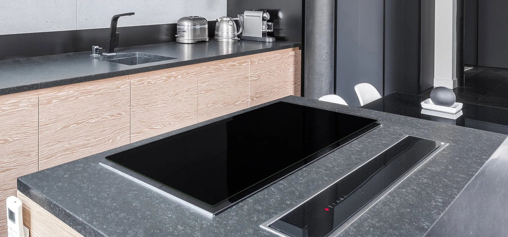 Stove Top Cover - Black | Gas & Electric Cook Top Cover | Noodle Board - Festive Fit Home