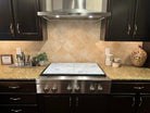 Stove Top Cover - Blue Flowers | Gas & Electric Cook Top Cover | Noodle Board - Festive Fit Home
