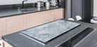 Stove Top Cover - Blue Flowers | Gas & Electric Cook Top Cover | Noodle Board - Festive Fit Home