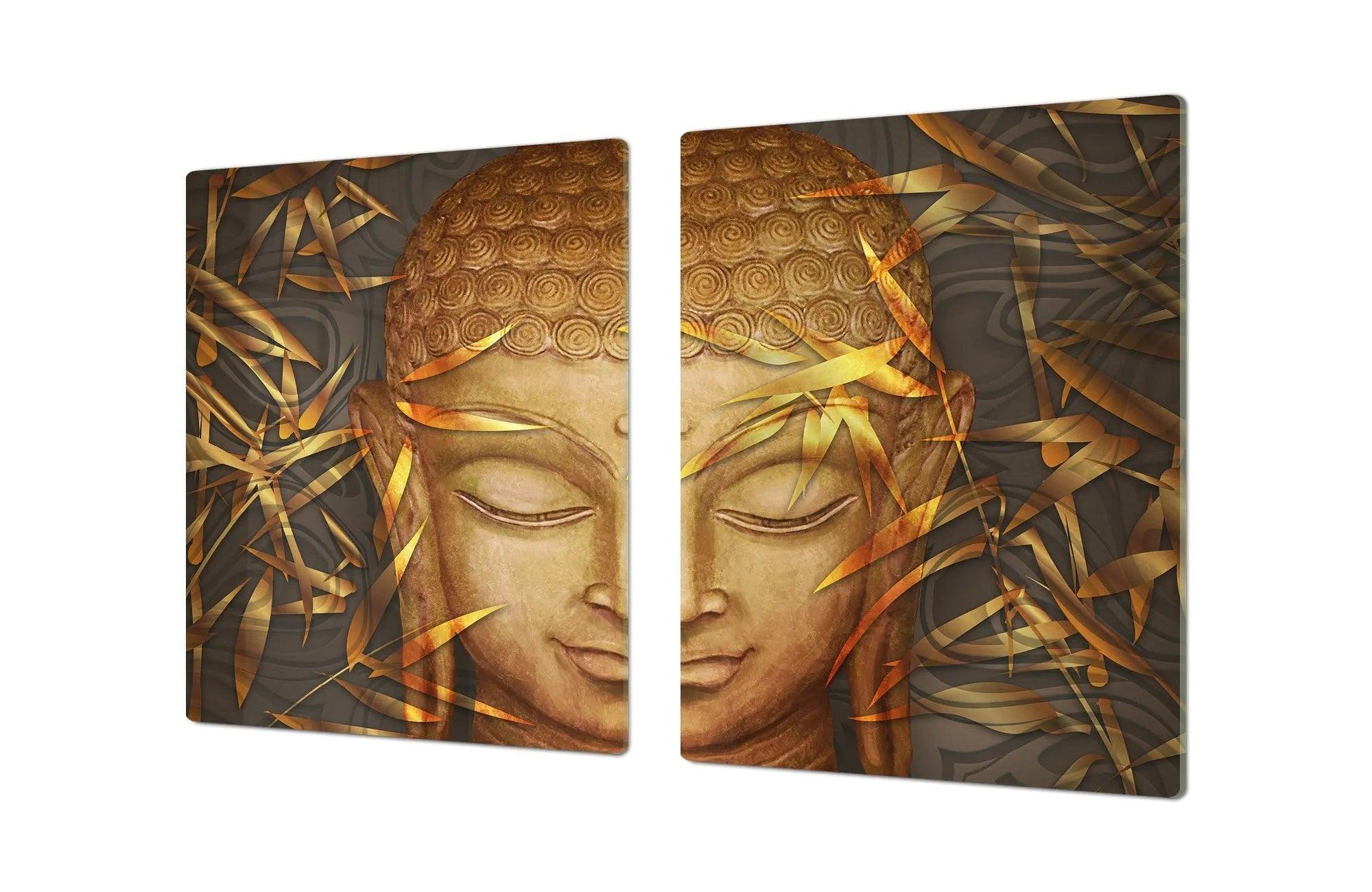 Stove Top Cover - Buddha | Gas and Electric Cook Top Cover | Noodle Board - Festive Fit Home