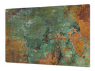 Stove Top Cover - Oxidized Orange & Green | Gas and Electric Cook Top Cover - Festive Fit Home