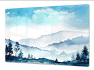 Stove Top Cover - Snowy Mountains | Gas & Induction Cook Top Cover | Noodle Board - Festive Fit Home