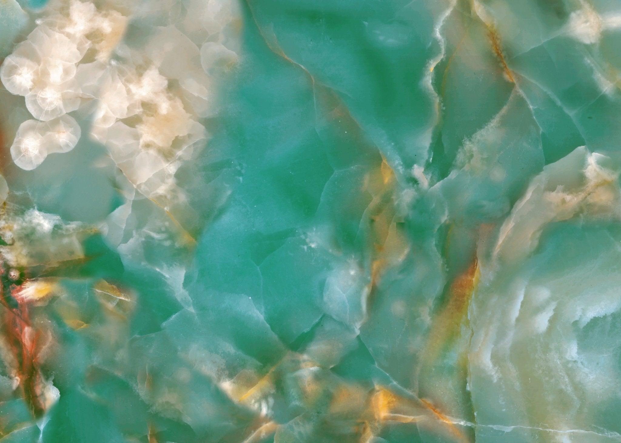 Stove Top Cover - Turquoise Water | Gas & Electric Cook Top Cover - Festive Fit Home
