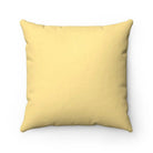 Yellow Floral Easter Egg Throw Pillow Cover - Festive Fit Home