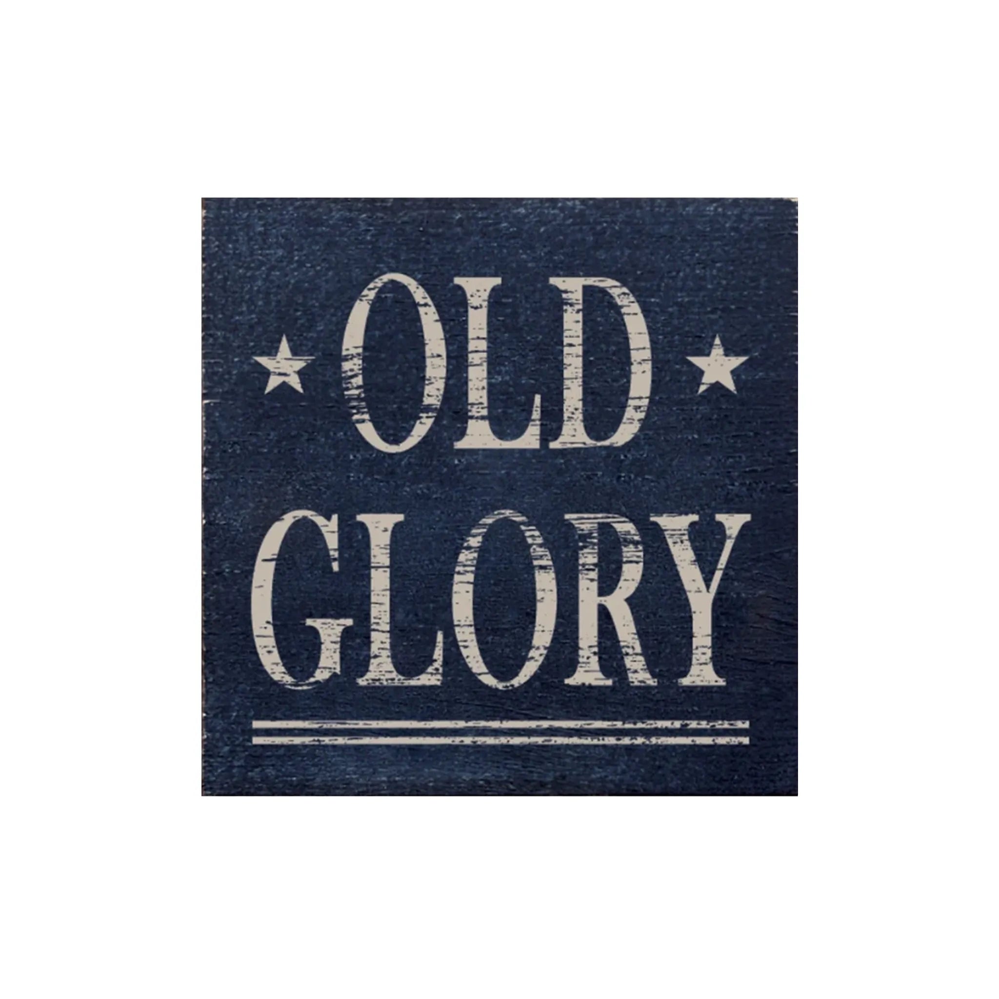 Old Glory Americana Wood Sign - 7
