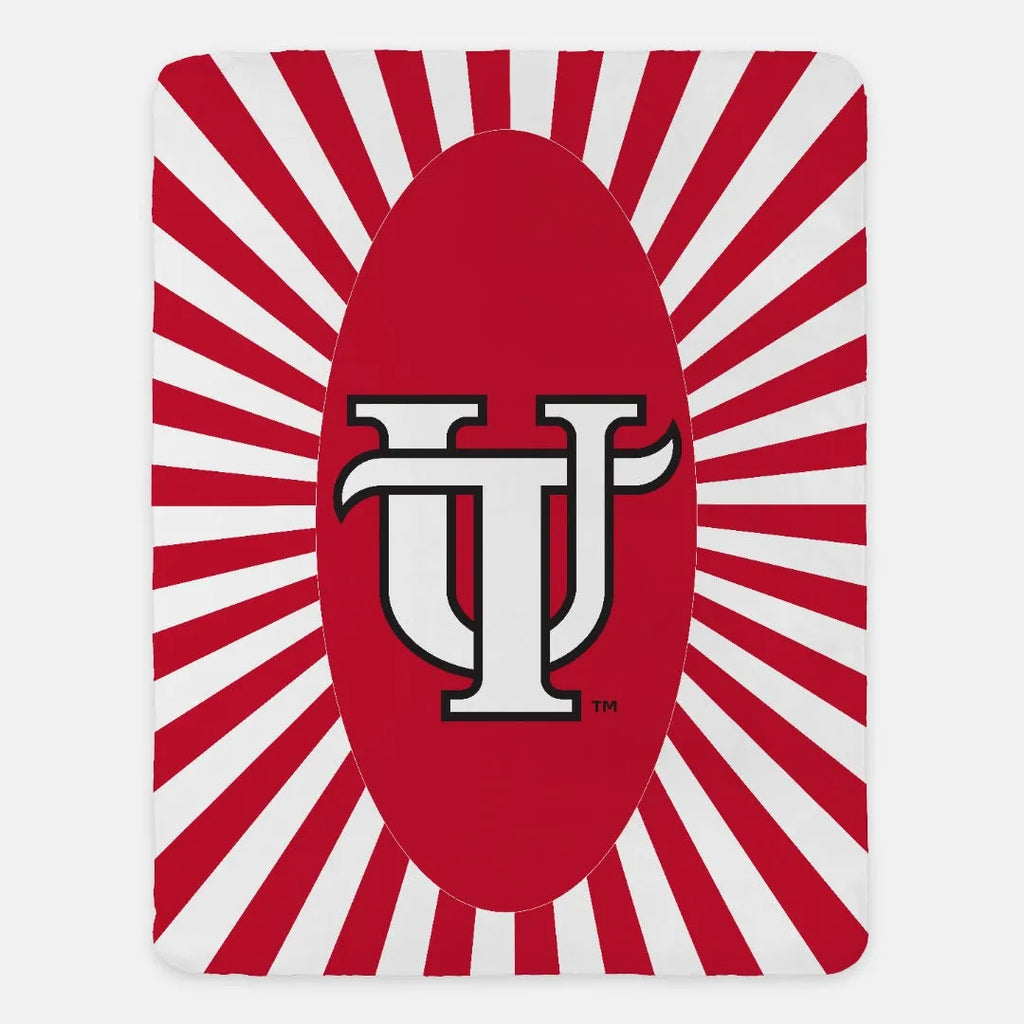 University of Tampa - "UT" Blanket - Red Starburst | Custom Gifts | Official Merchandise | Festive Fit Home