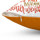 Lyrical Pumpkin Throw Pillow Cover - Festive Fit Home