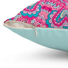 Pink Boho Throw Pillow Cover - Festive Fit Home