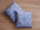 Purple Boho Throw Pillow Cover - Festive Fit Home