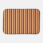 Red and Orange Striped Fall Dish Drying Mat - Festive Fit Home